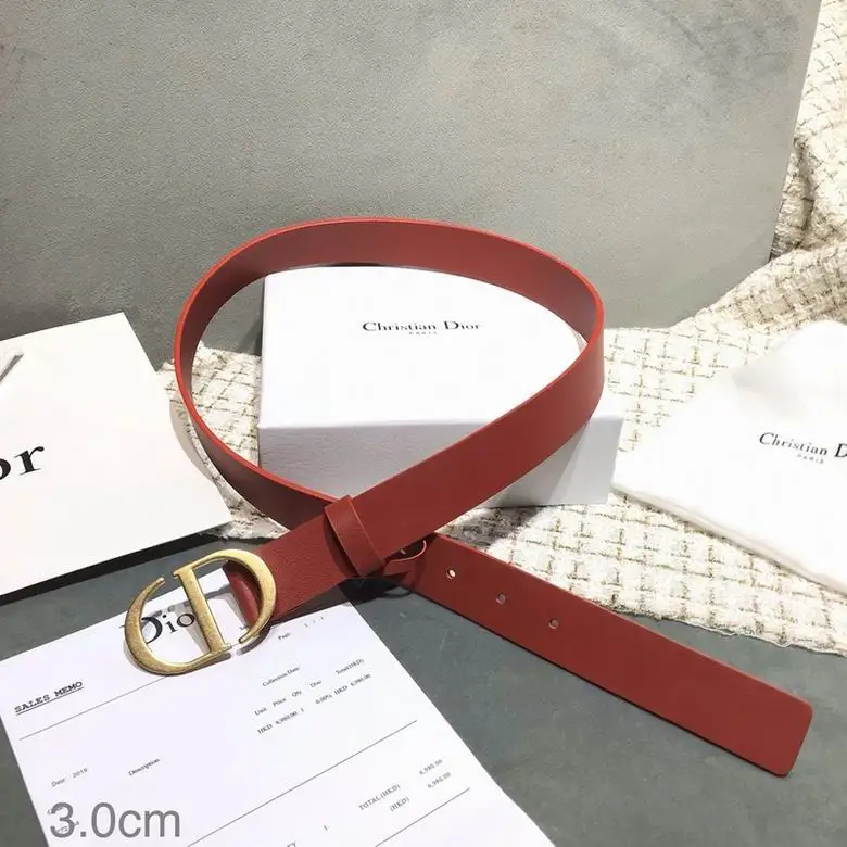 Dior Belt 30mmX95-110cm 7d18